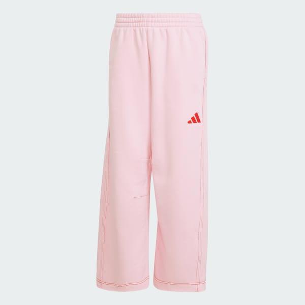 adidas ALL SZN Loose Graphic 7/8 Pants Warm Clay M Womens Product Image