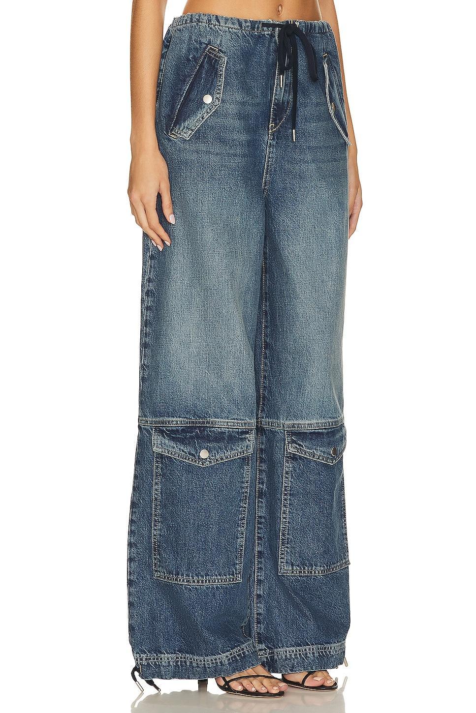 Alix Wide Leg Drawstring Cargo Product Image
