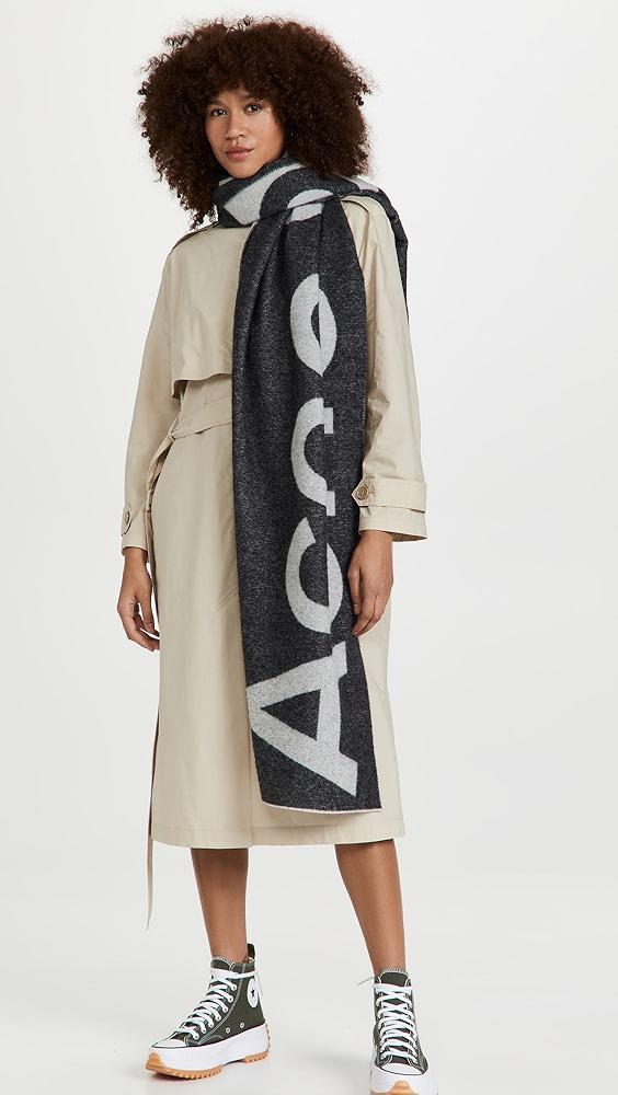 Acne Studios Logo Scarf | Shopbop Product Image