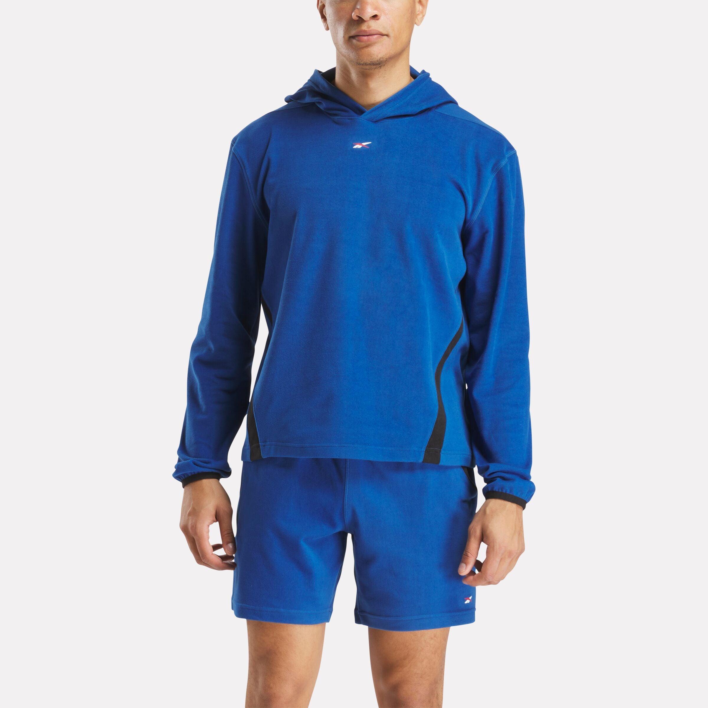 Men's Fleece Hoodie Male Product Image