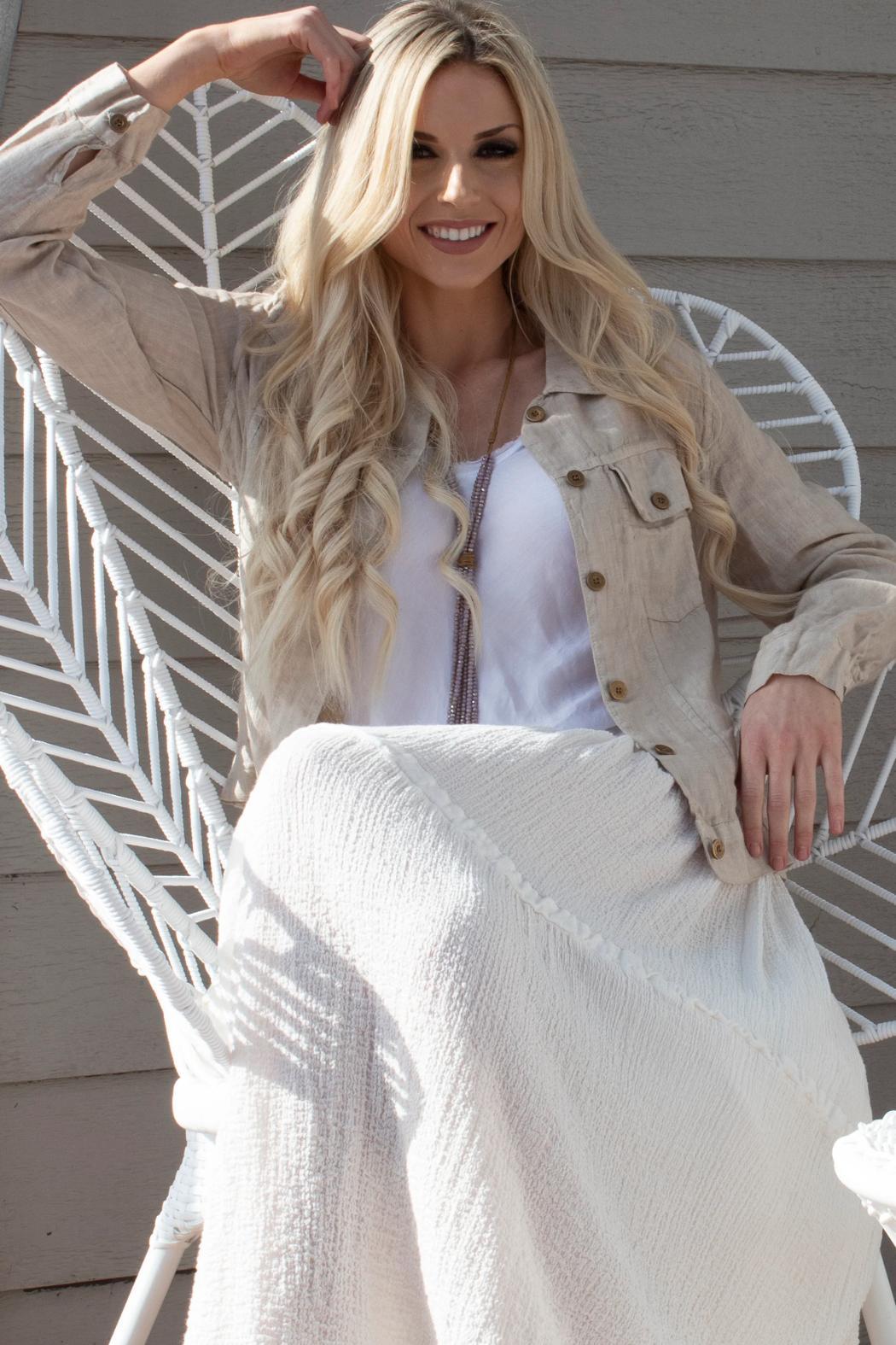 Lorenzo Linen Jacket Product Image