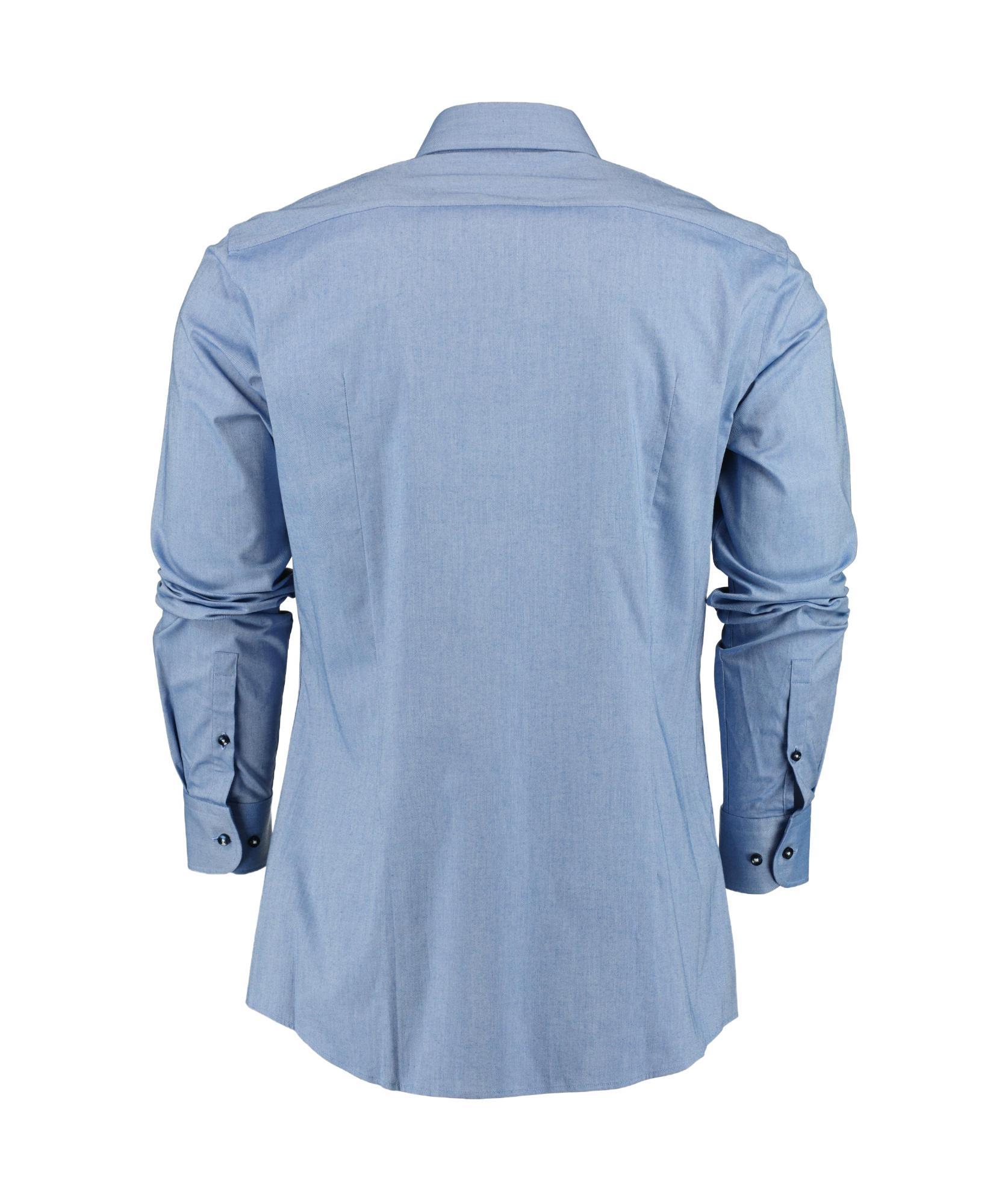 HUGO BOSS Long-sleeved Shirt In Blue Product Image