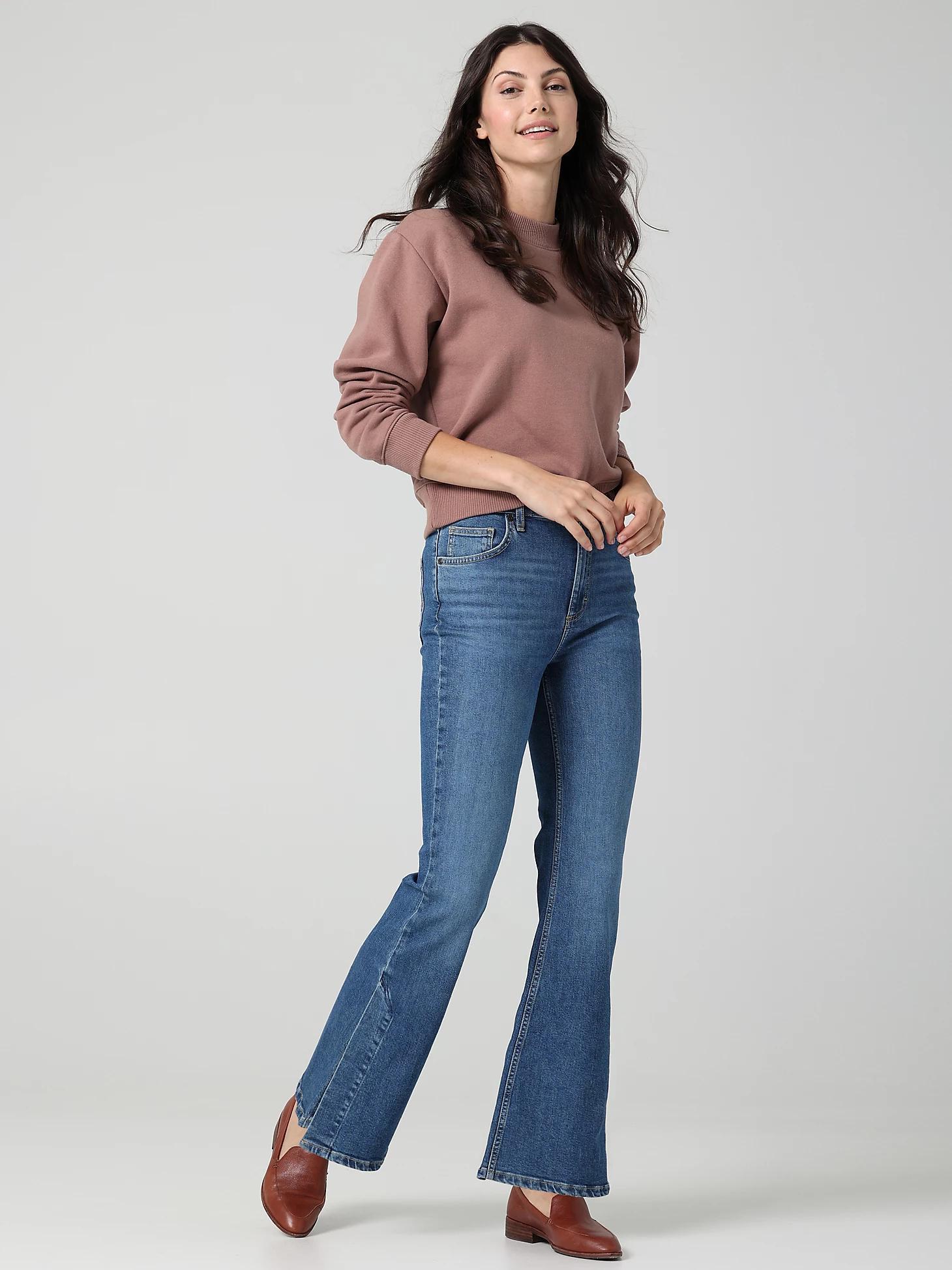 Women's High Rise Split Flare Jean | Women's Jeans | Lee® Product Image