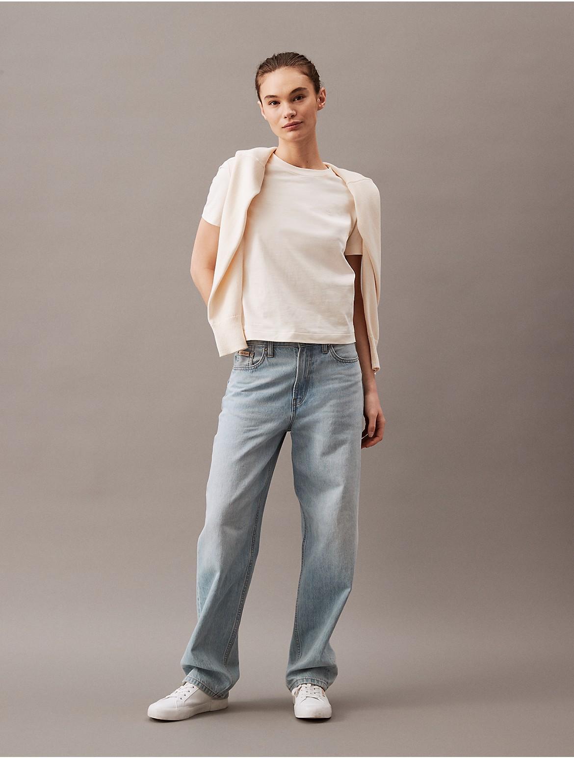 Calvin Klein Women's Archive Logo T-Shirt - Yellow - S Product Image