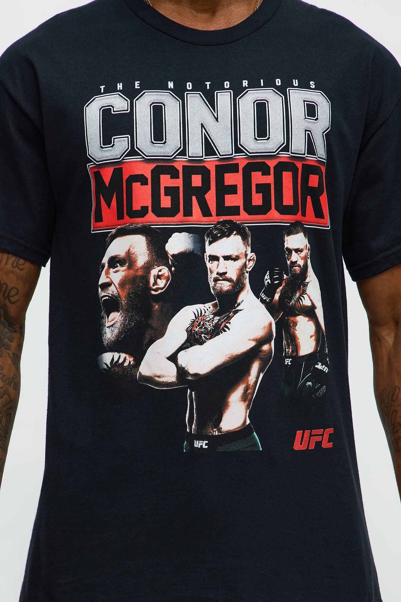 UFC Conor McGregor Short Sleeve Tee - Black Product Image