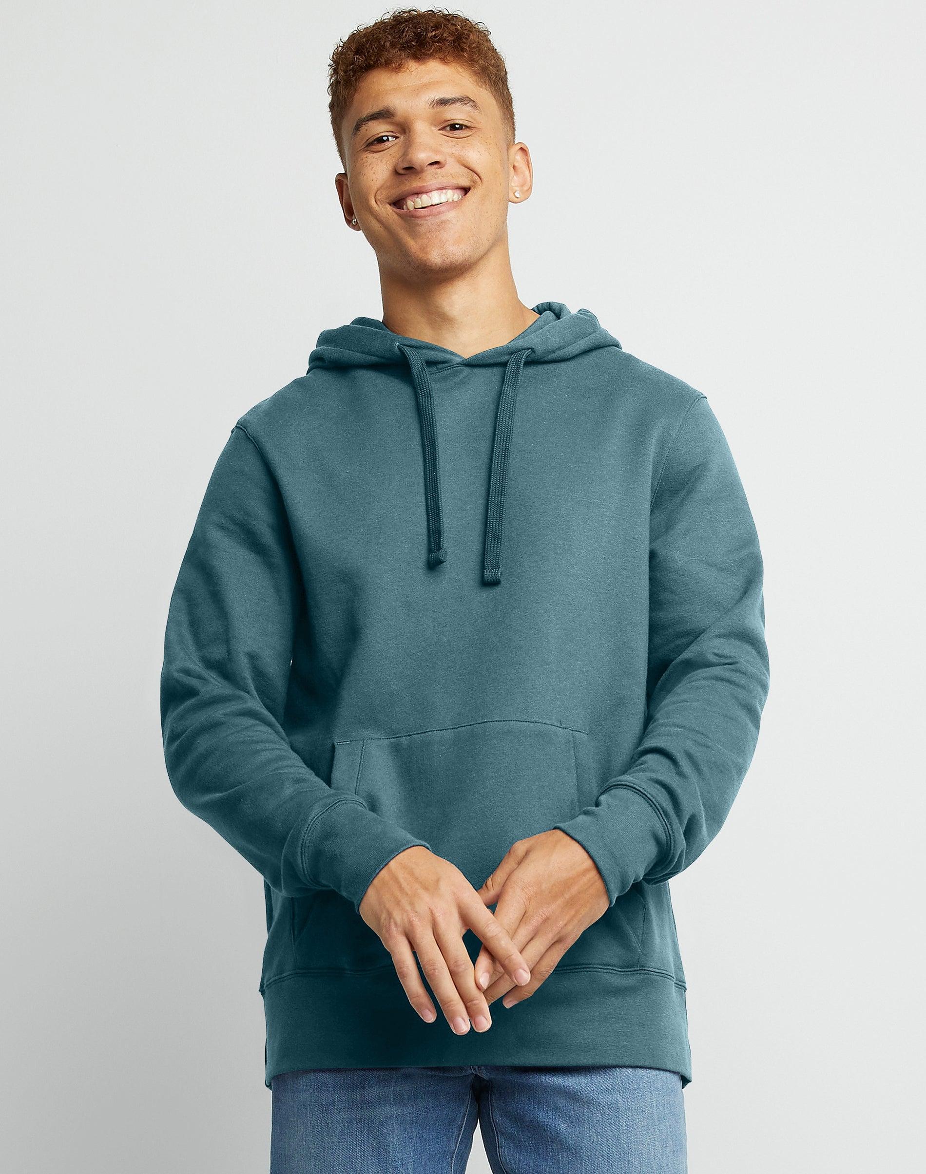 Men's Hanes Originals Pullover Hoodie, Size: Small, Black Product Image