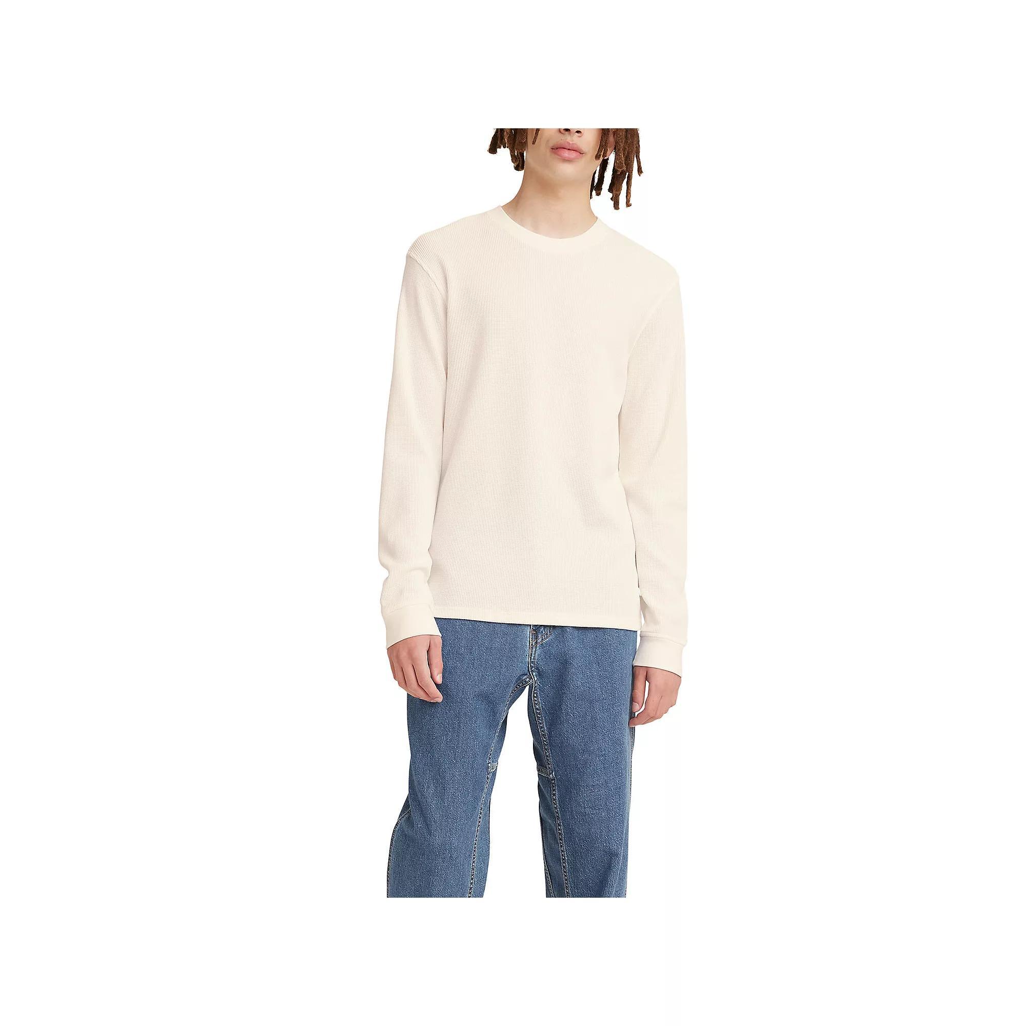 Men's Levi's® Long Sleeve Standard Fit Thermal T-Shirt, Size: XXL, Egret Product Image