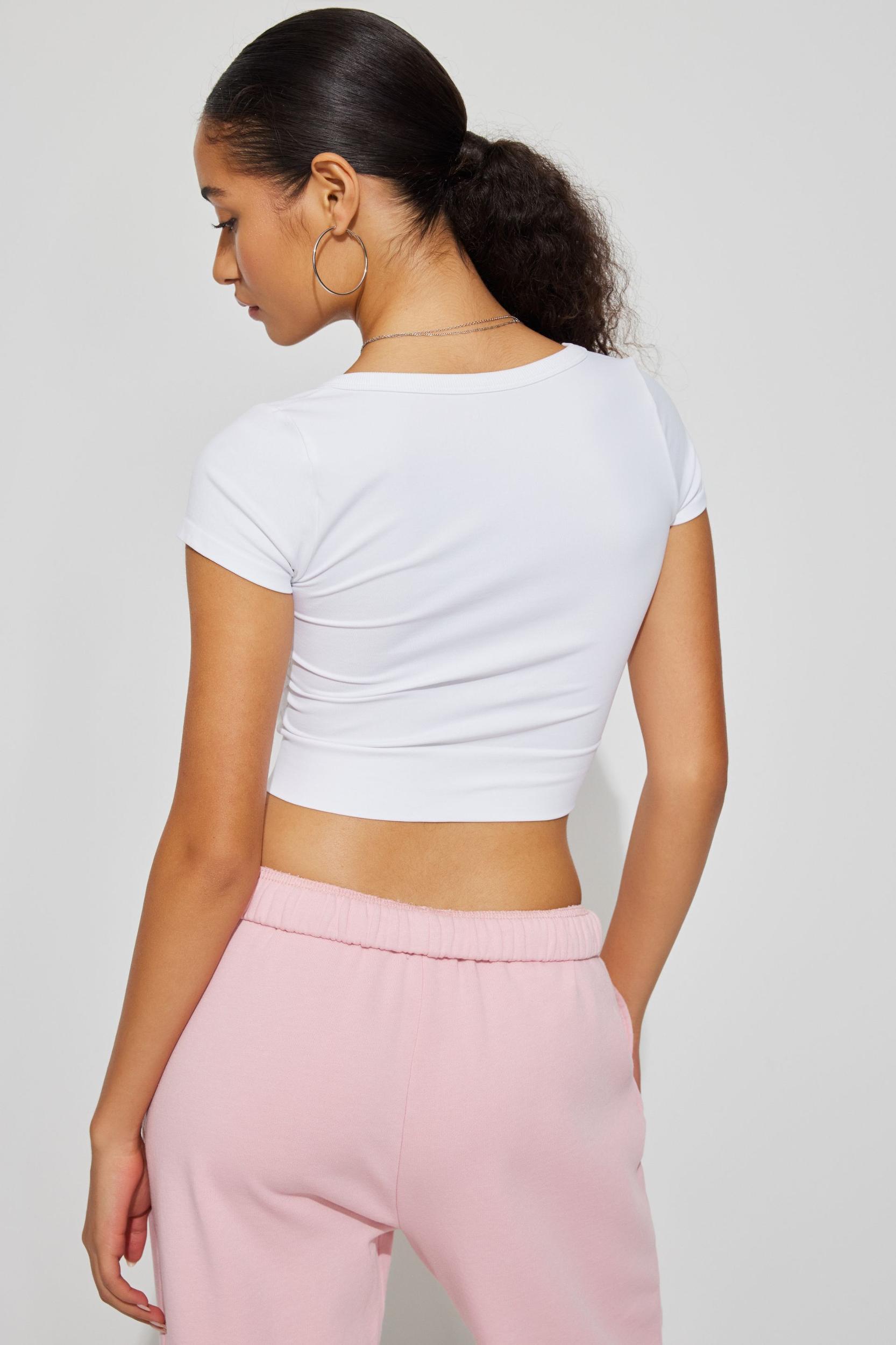 Skyler Scoop Seamless Tee Product Image