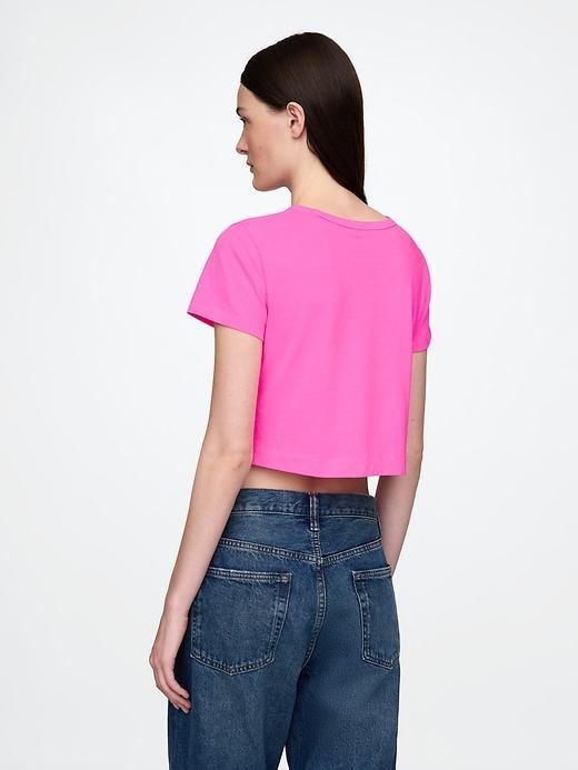 Organic Cotton VintageSoft Cropped T-Shirt Product Image