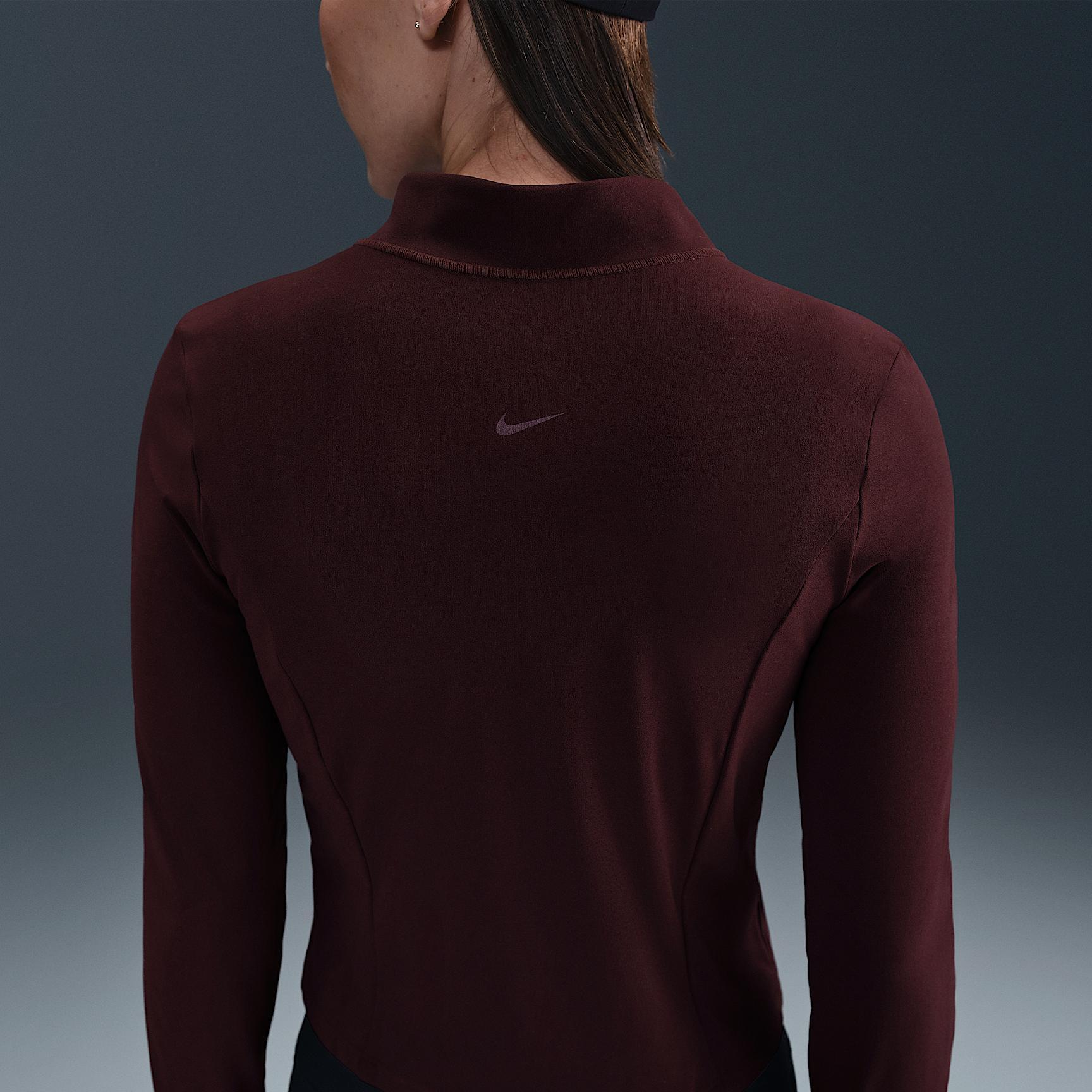 Nike Zenvy Women's Dri-FIT Full-Zip Long-Sleeve Top Product Image