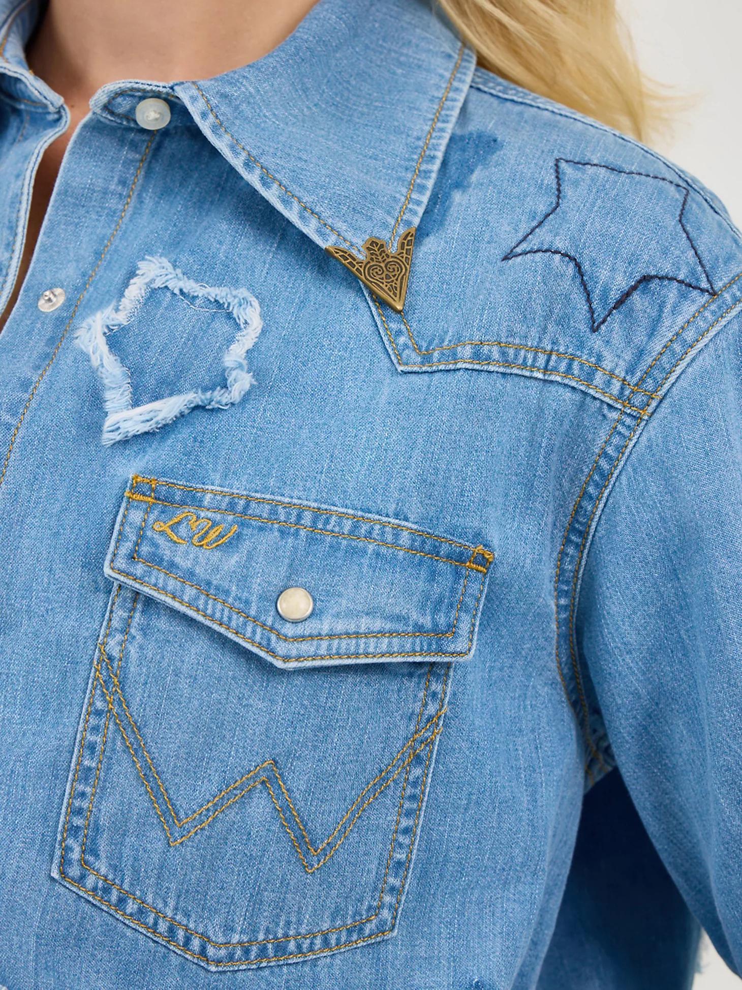 Wrangler x Lainey Wilson Starry Western Snap Shirt | Women's TOPS | Wrangler® Product Image