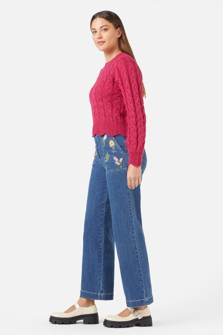 Sandy Sweater Raspberry Product Image
