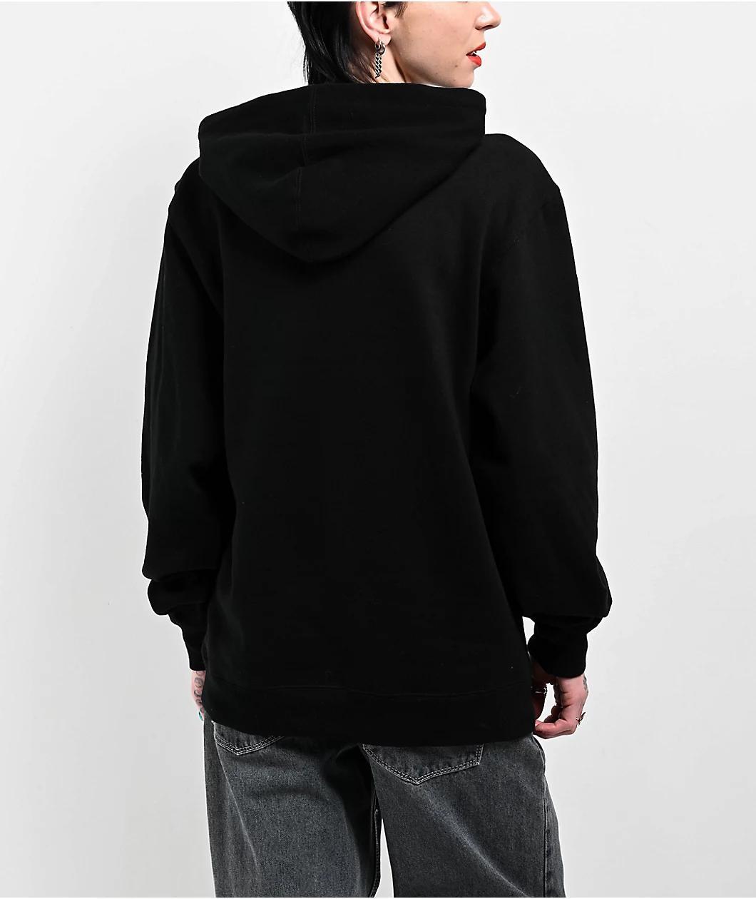 Famous Stars & Straps BOH Rhinestone Black Hoodie Product Image