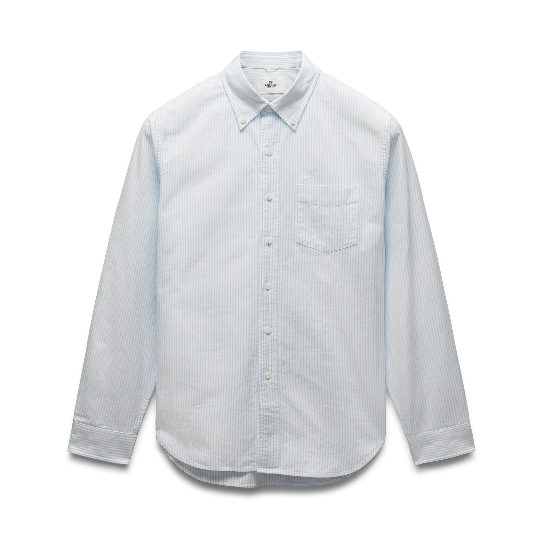Cotton Oxford Windsor Standard Shirt Male Product Image