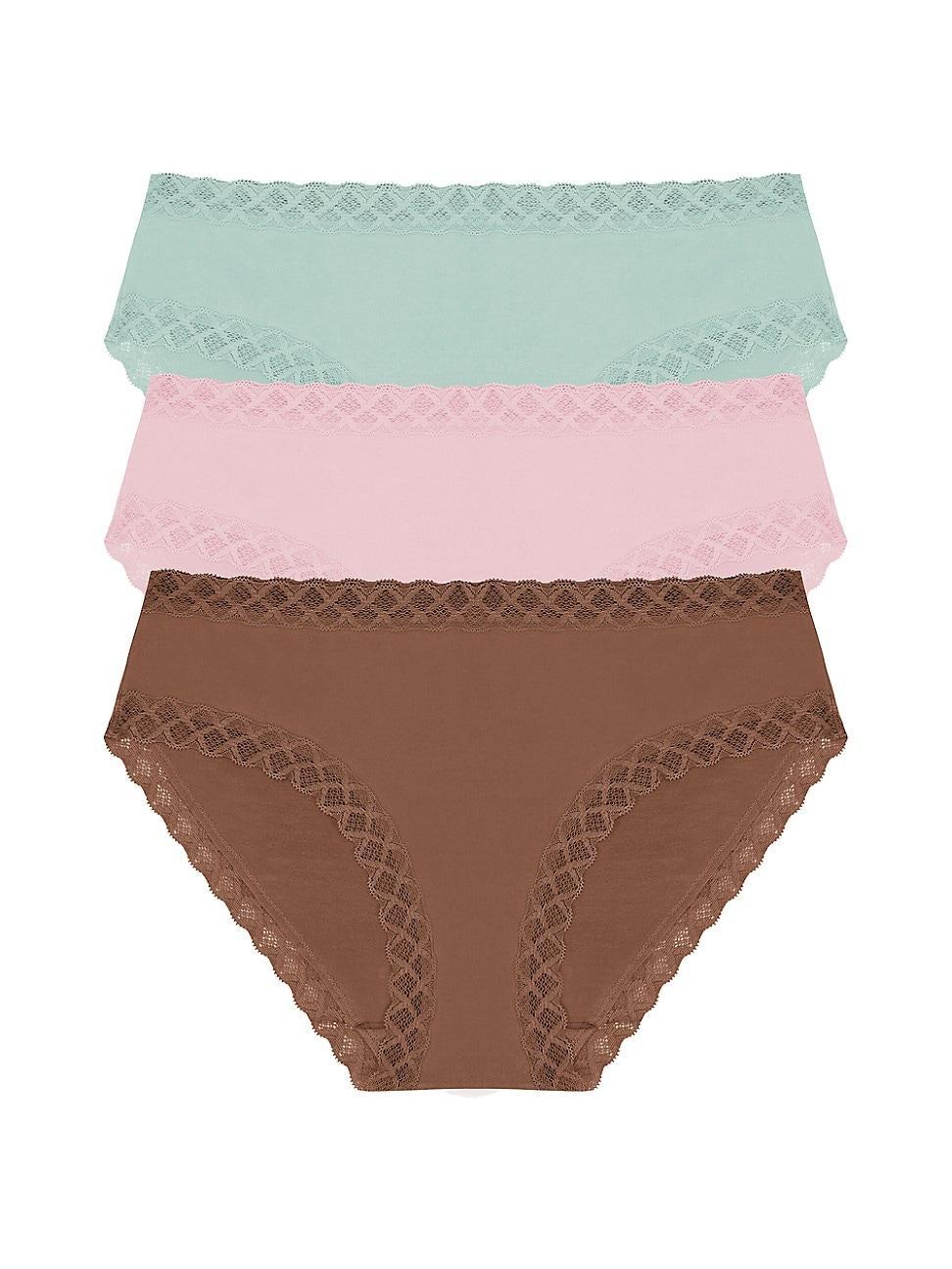 Womens Bliss Cotton Girl Brief 3 Pack Product Image