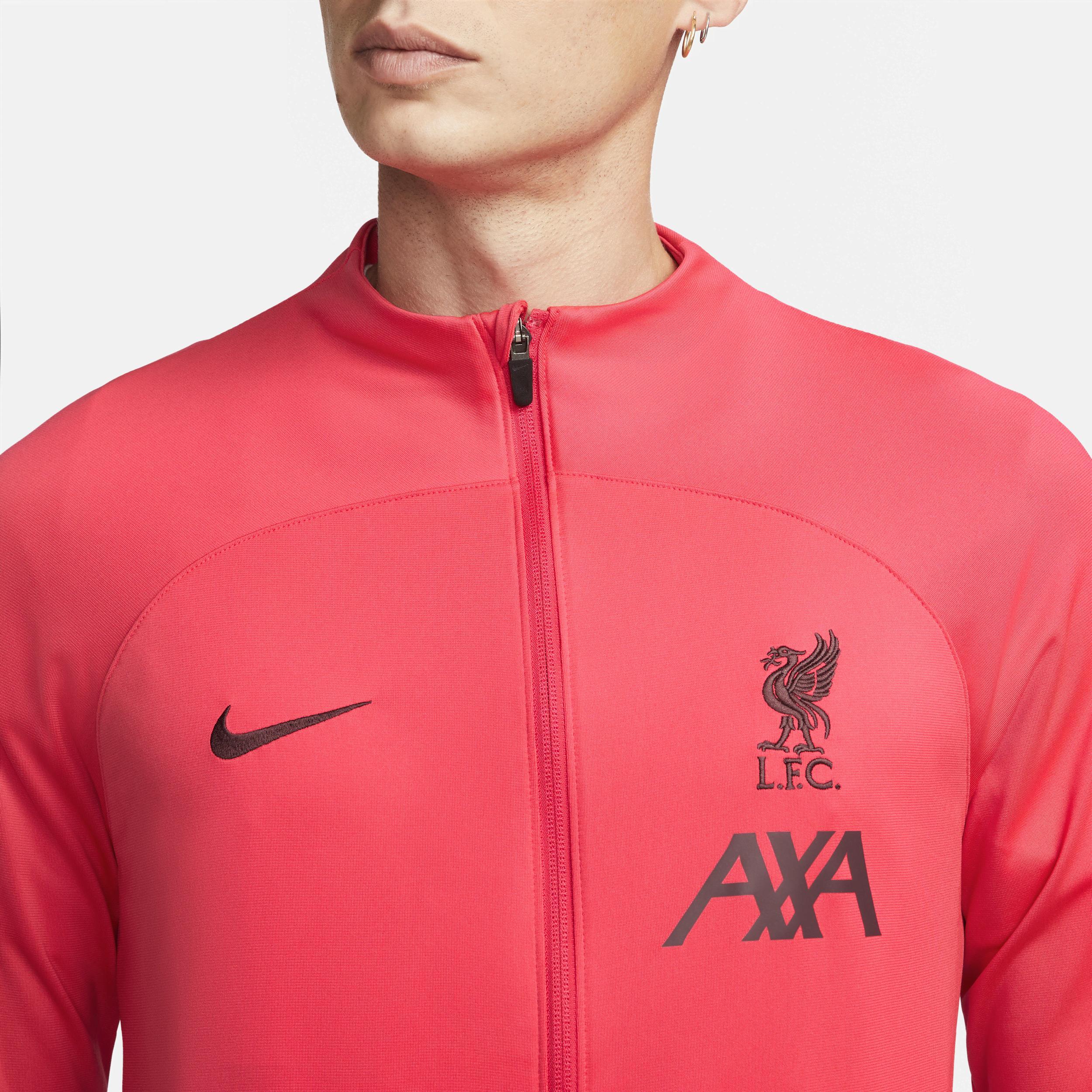 Mens Nike Red Liverpool Performance Strike Track Full-Zip Jacket Product Image