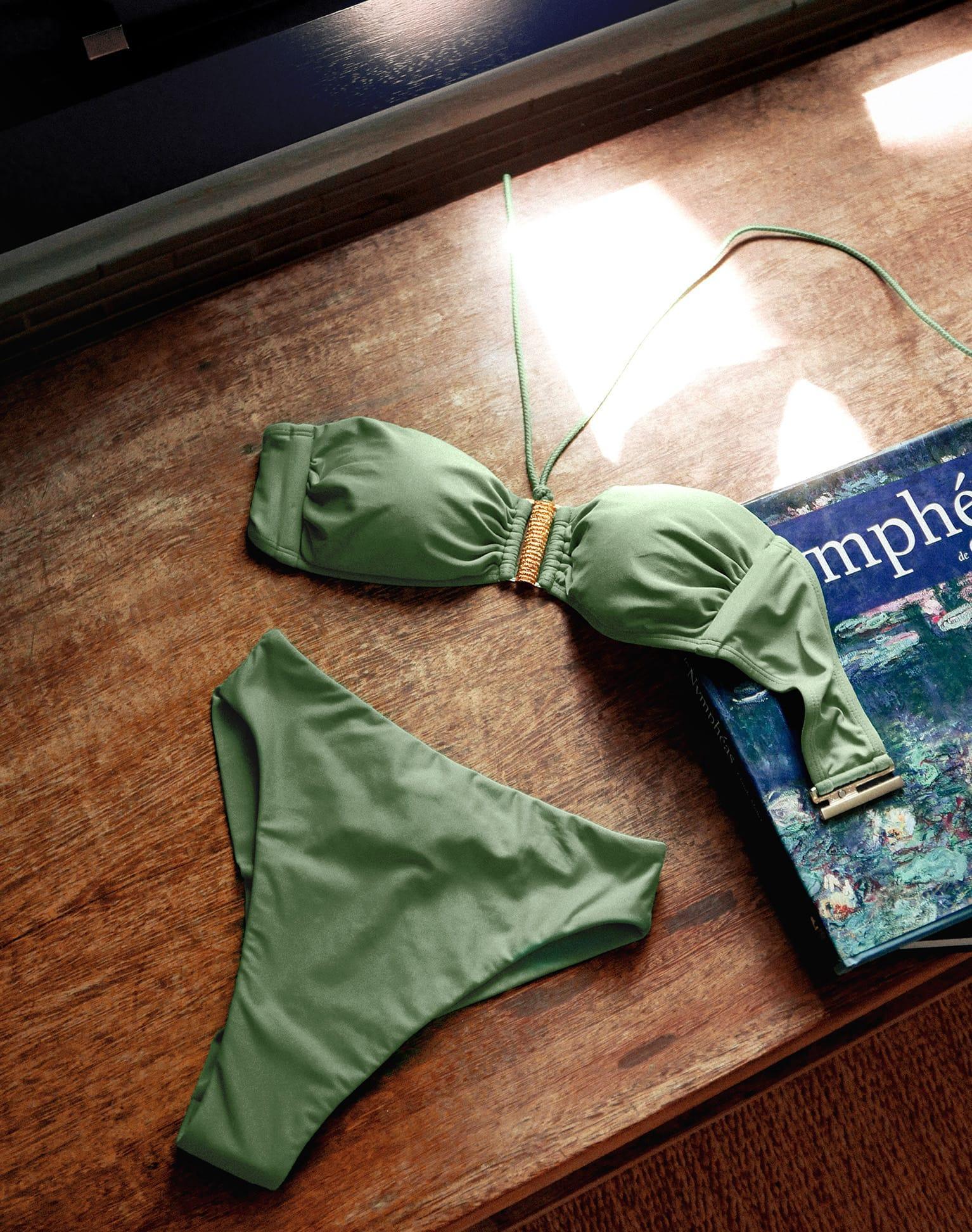 Matte Stacy Bandeau Top - Harbor Product Image