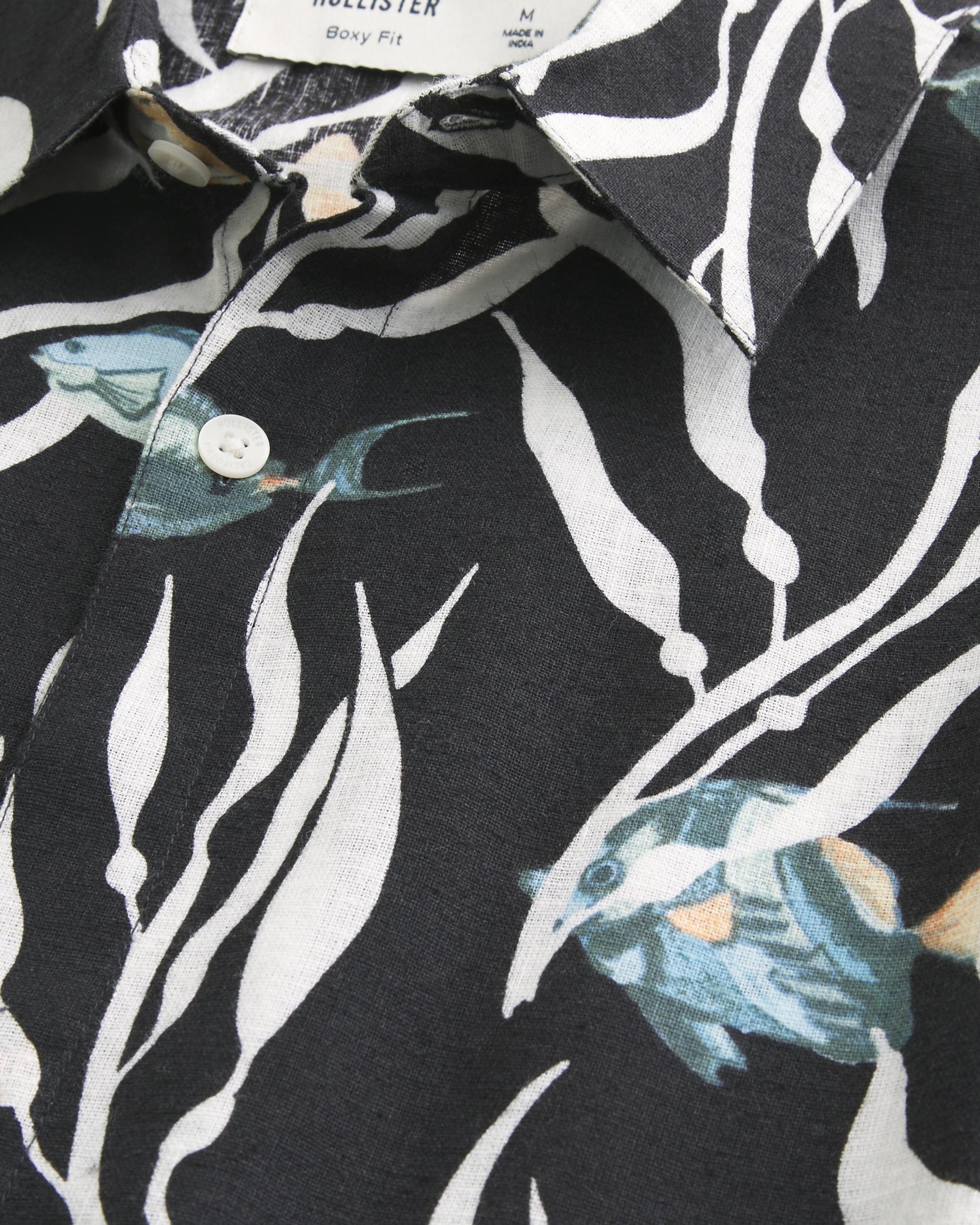 Boxy Short-Sleeve Shirt Product Image