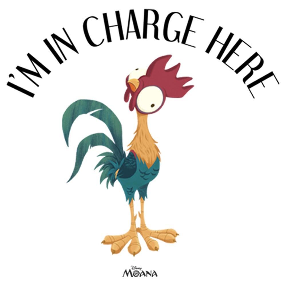 Big & Tall Disney Moana Heihei I'm In Charge Here Tee, Men's, Size: XLT, White Product Image