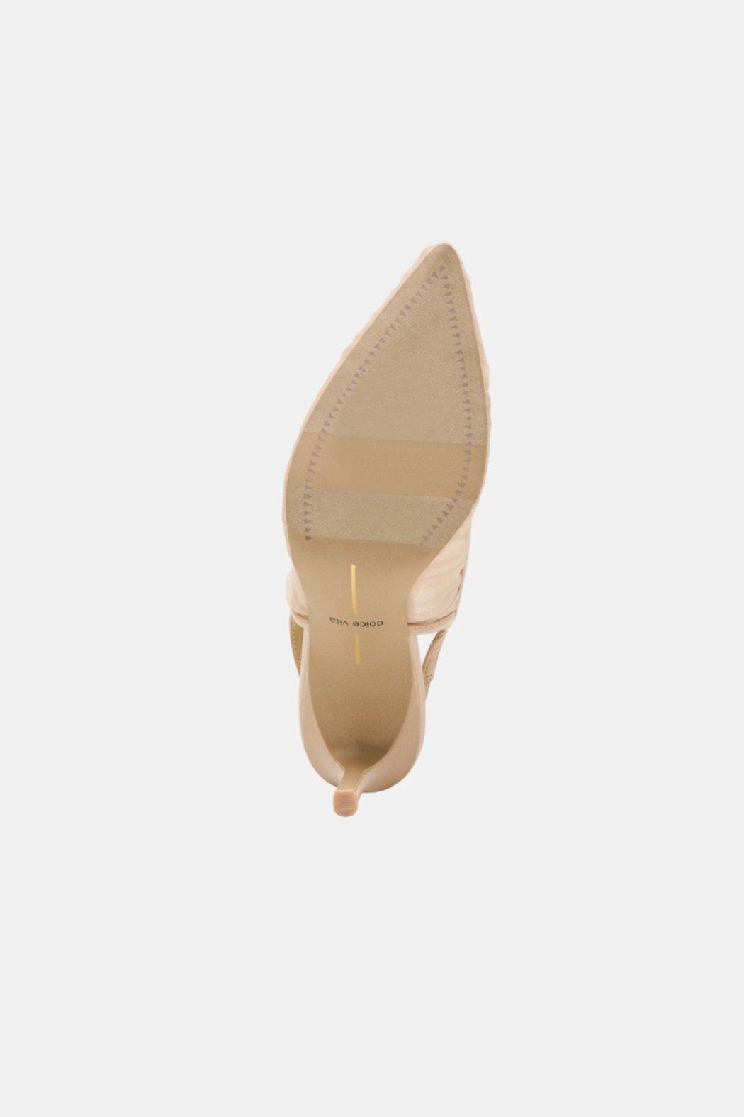 Yela Heels - Praline Tulle Product Image