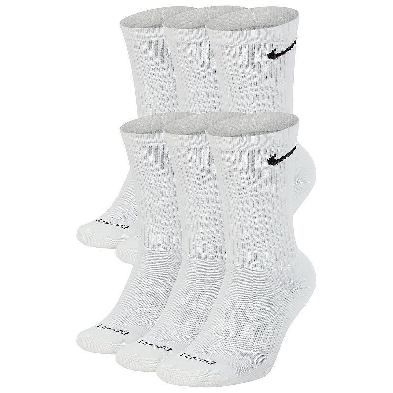 Mens Nike 6-pack Everyday Plus Cushion Crew Training Socks Product Image
