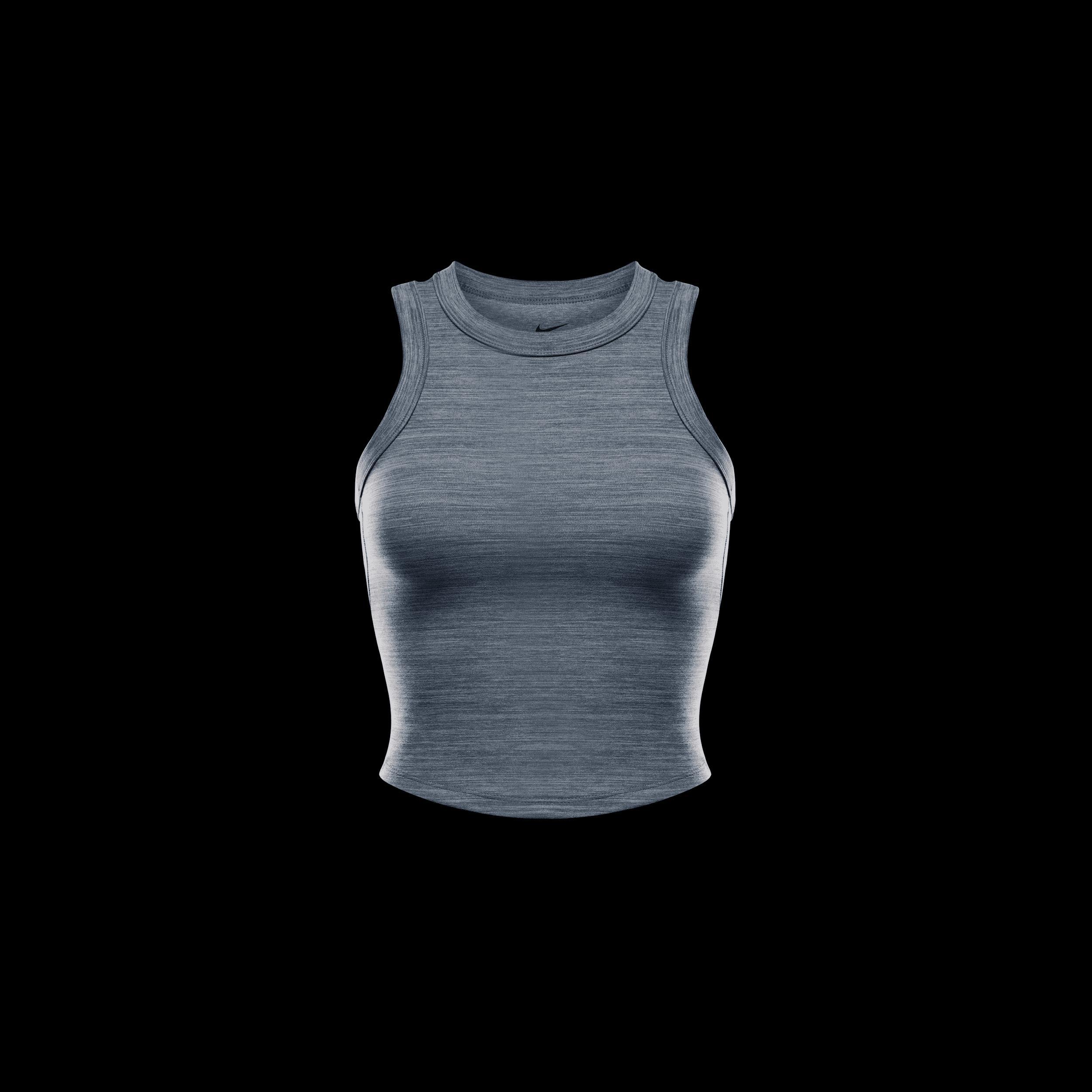 Nike Women's One Fitted Dri-FIT Cropped Tank Top Product Image