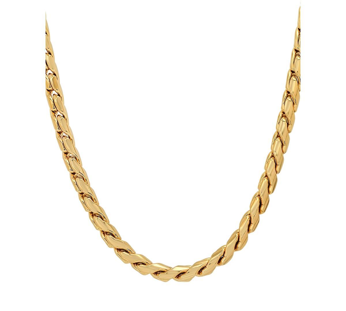 Steeltime Mens Fancy Link Necklace, 24 Product Image