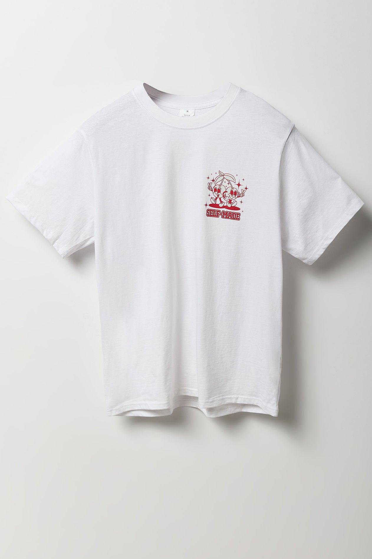 Self Made Cherry Graphic T-Shirt Male Product Image