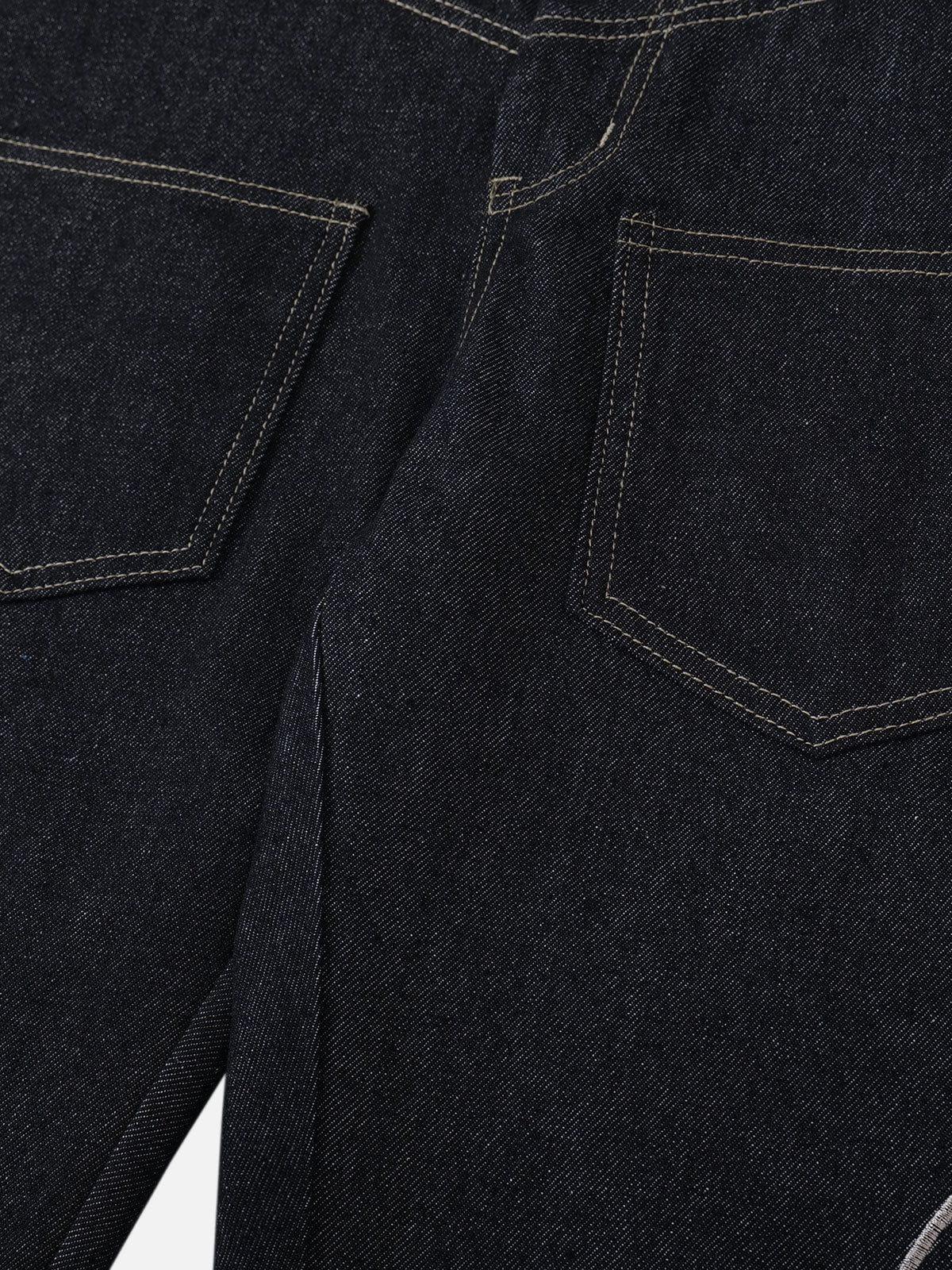 Aelfric Eden Embroidery Baggy Barrel Jeans Product Image