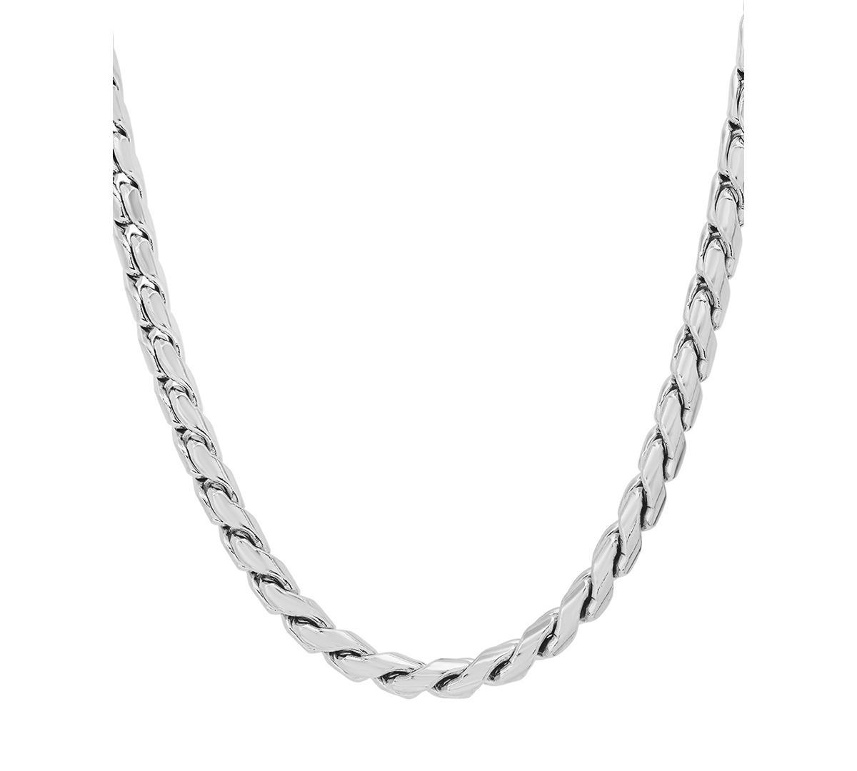 Steeltime Mens Fancy Link Necklace, 24 Product Image