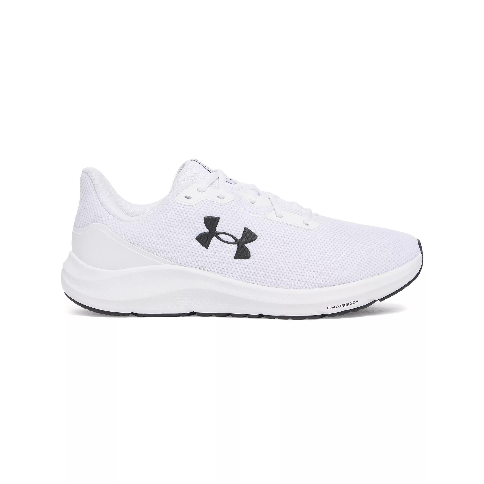 Under Armour Charged Pursuit 4 Men's Running Shoes, Size: 9.5, Gray Black Navy Product Image