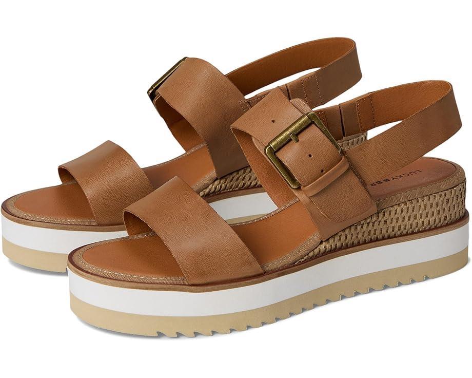 Women's Lucky Brand Turoma Platform Wedge Sandals Product Image