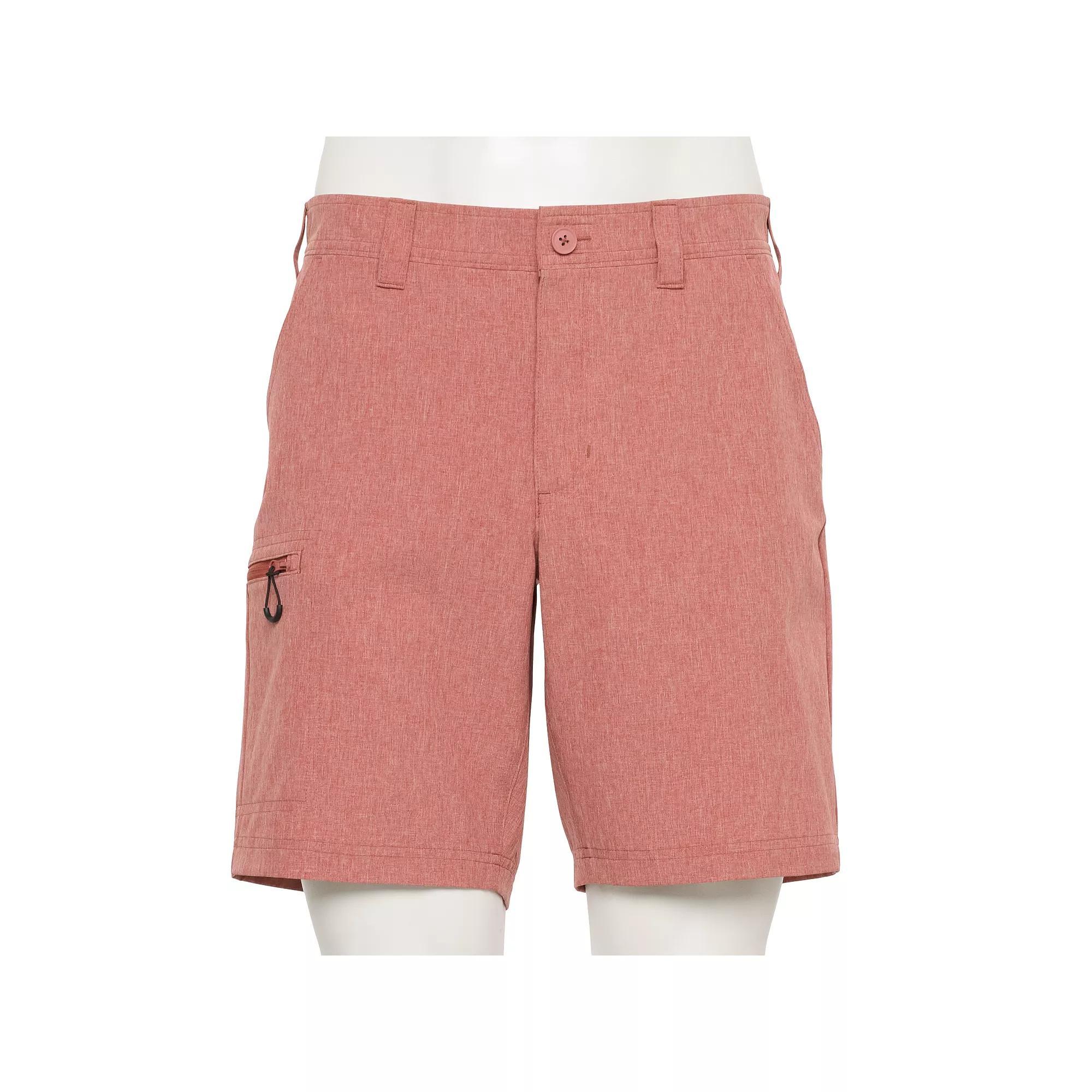 Men's Sonoma Goods For Life® 9-in. Adaptive Performance Utility Shorts, Size: 32 9 IN, Pink Jewel Product Image