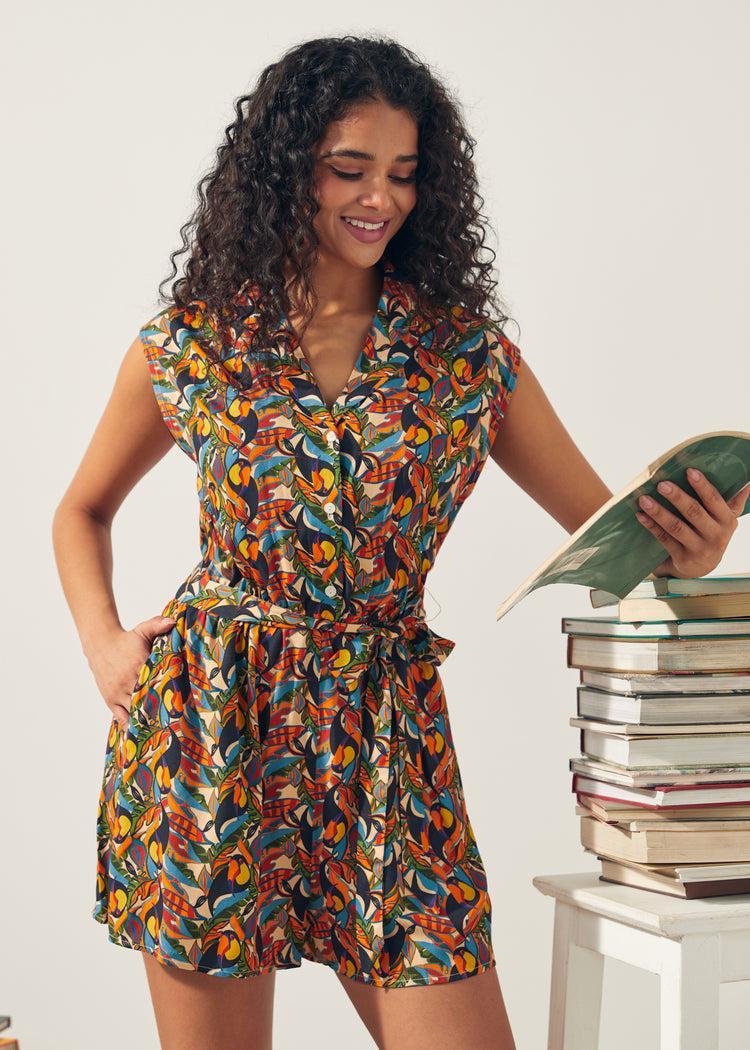 Read It and Steep Romper Product Image