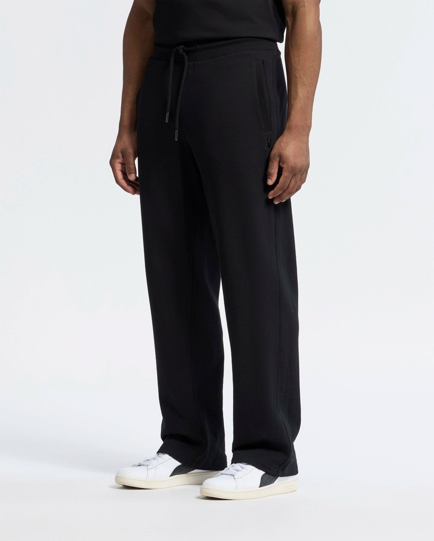 MENS LYNX WIDE LEG CLASSIC FRENCH TERRY SWEATPANT - B6P379E200 Product Image