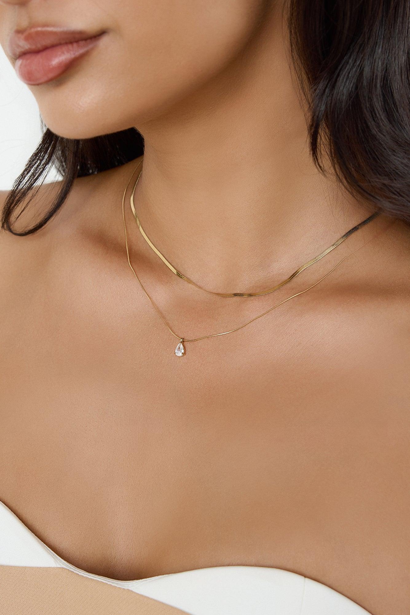 Love Dee Necklace Gold Product Image