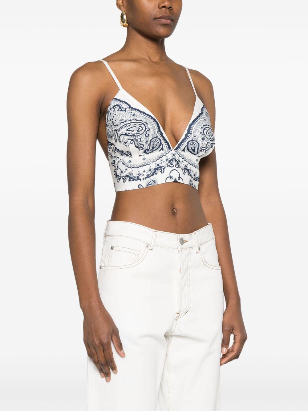 paisley-print top Product Image