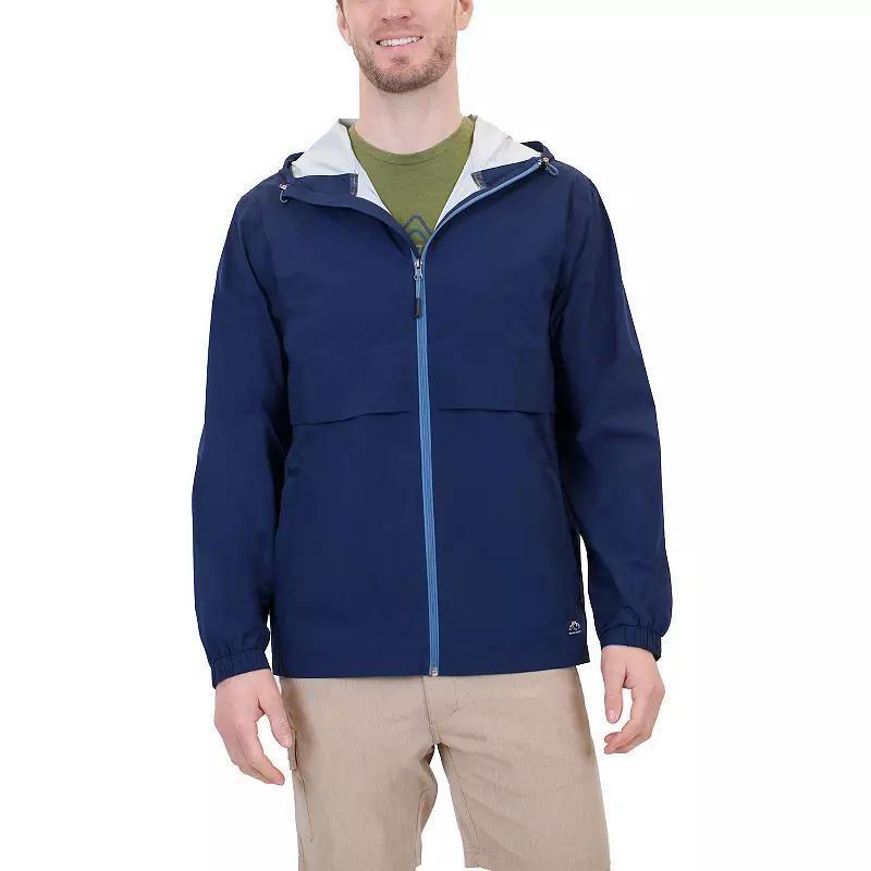 Mens Mountain and Isles Waterproof Rain Jacket Green Product Image
