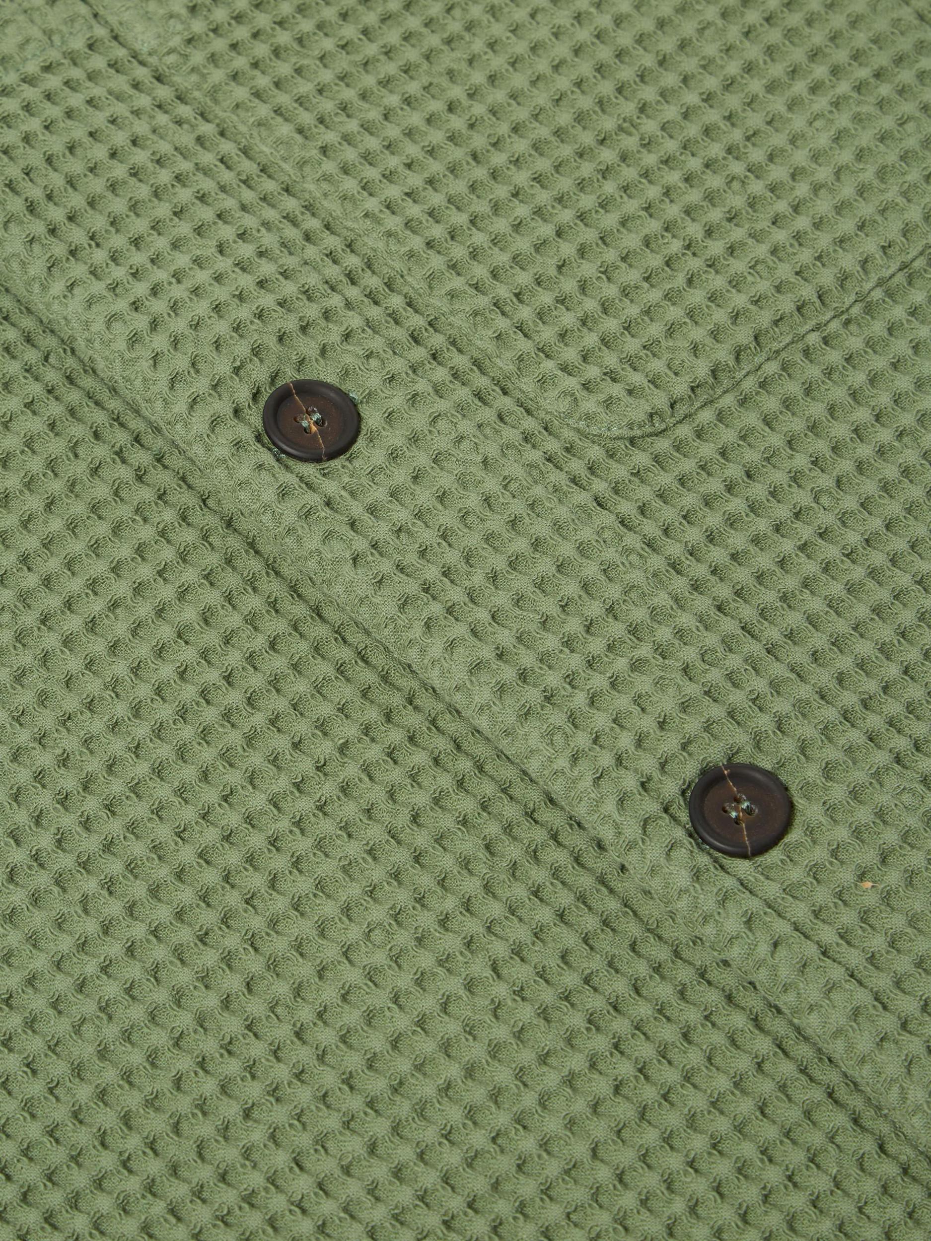 Universal Works Tech Overshirt in Birch Pike Waffle Product Image