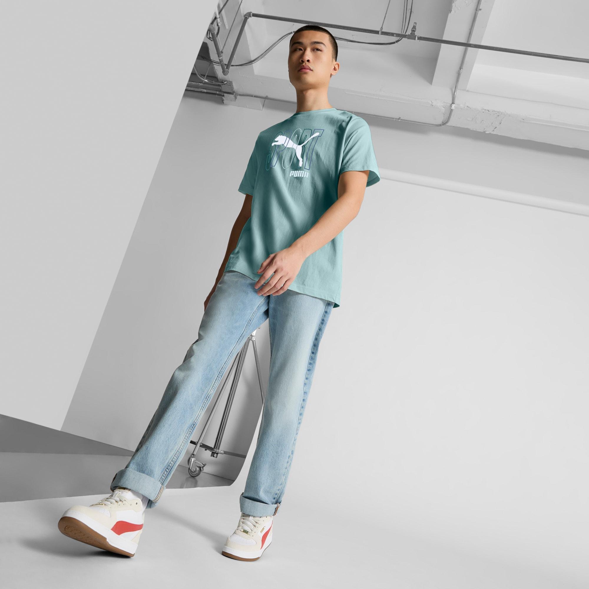PUMA GRAPHICS Sport T-Shirt Product Image