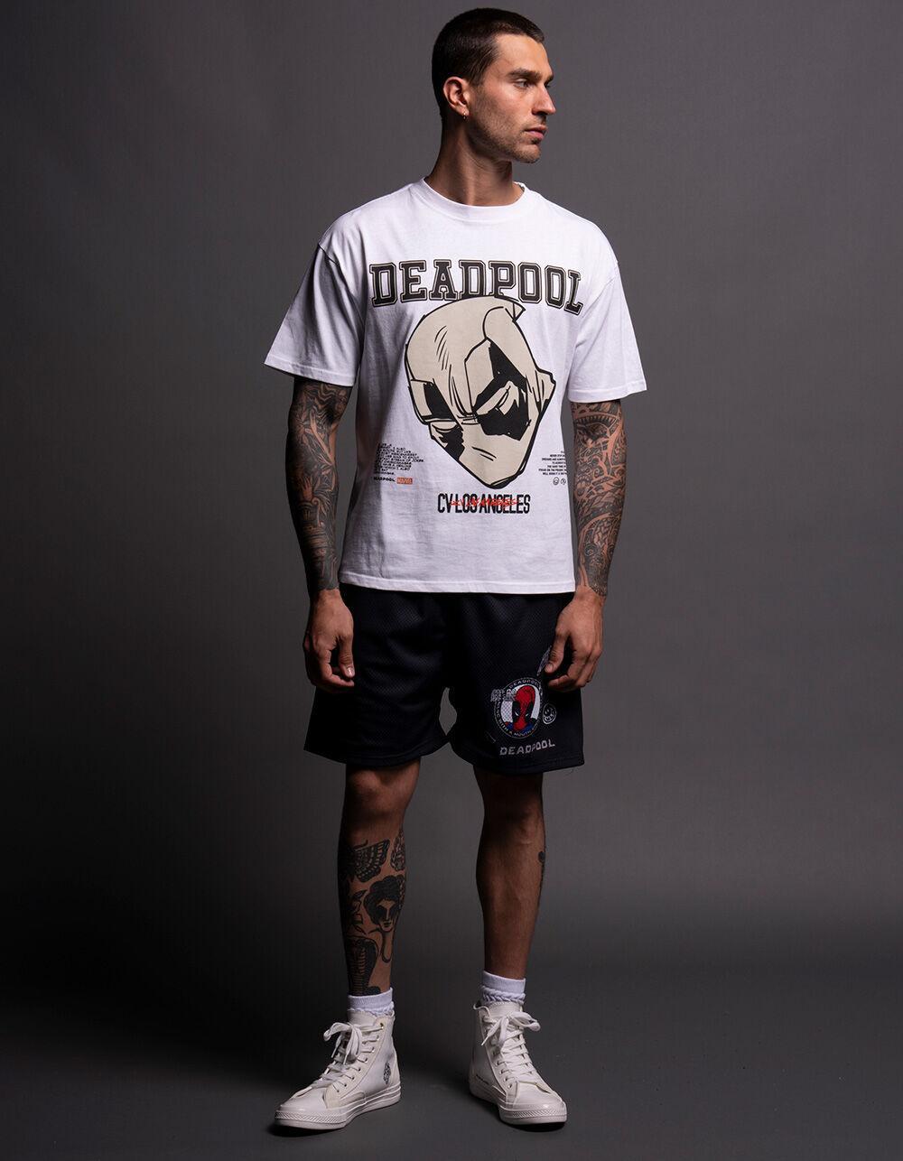 CVLA x DEADPOOL & WOLVERINE Dead Head Boxy Tee - WHITE Product Image