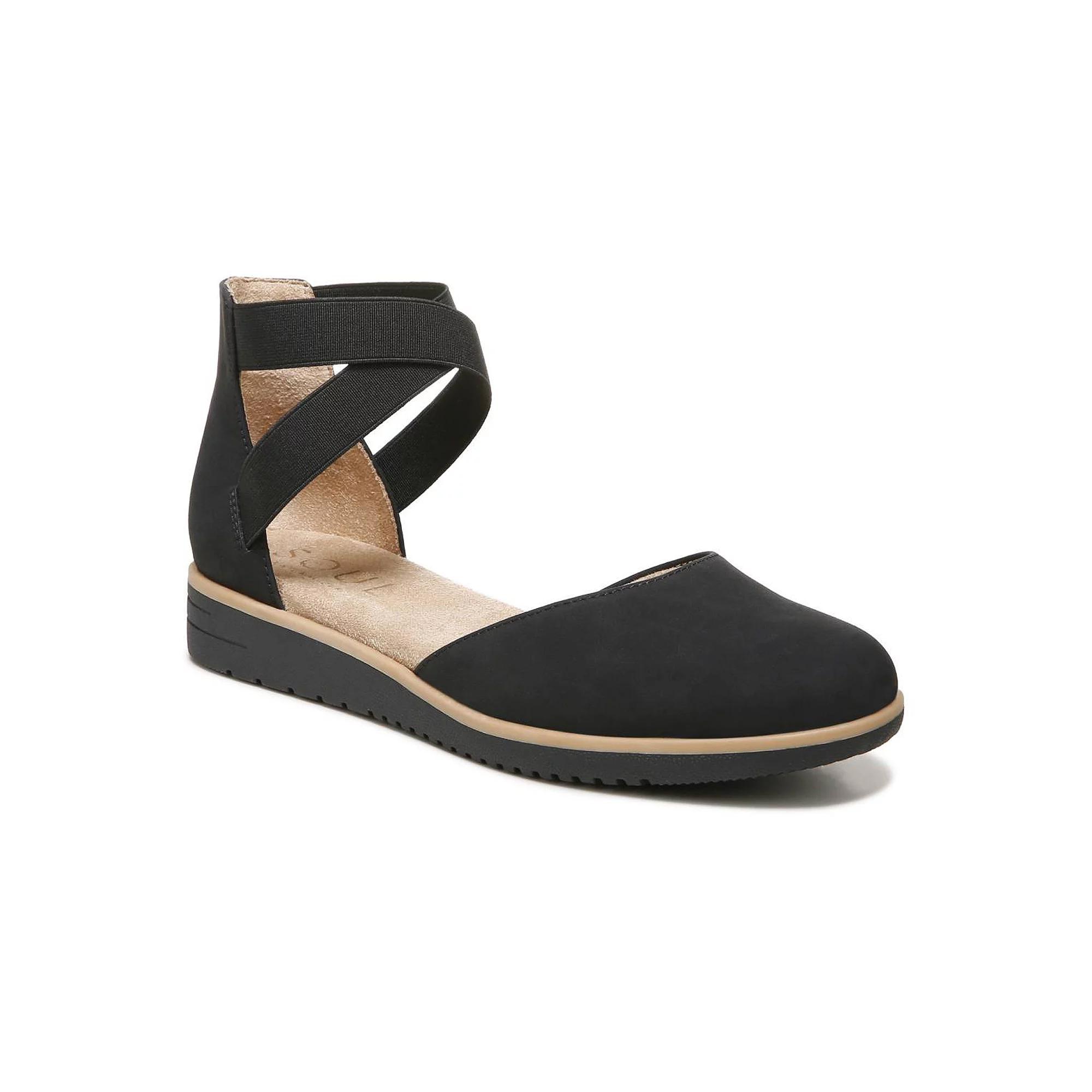 SOUL Naturalizer Intro Women's Slip On Flats, Size: 6.5, Black Product Image