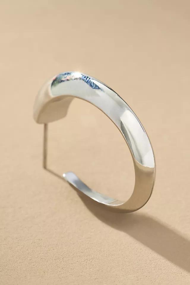 Sculptural Hoop Earrings Product Image