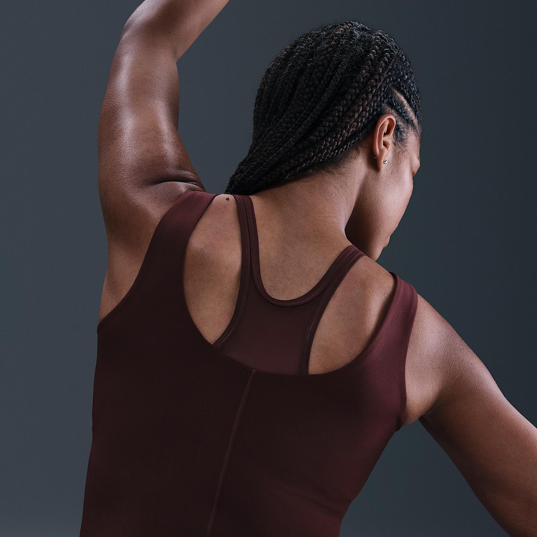 Nike Women's One Fitted Dri-FIT Cropped Tank Top Product Image