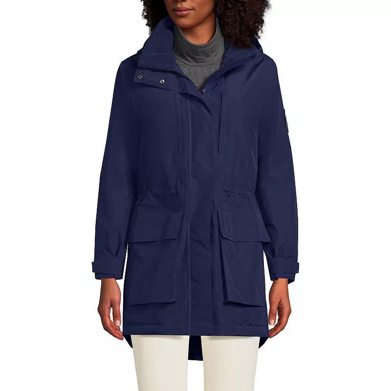 Petite Lands' End Squall Waterproof Insulated Parka, Women's, Size: XS Petite, Black Product Image