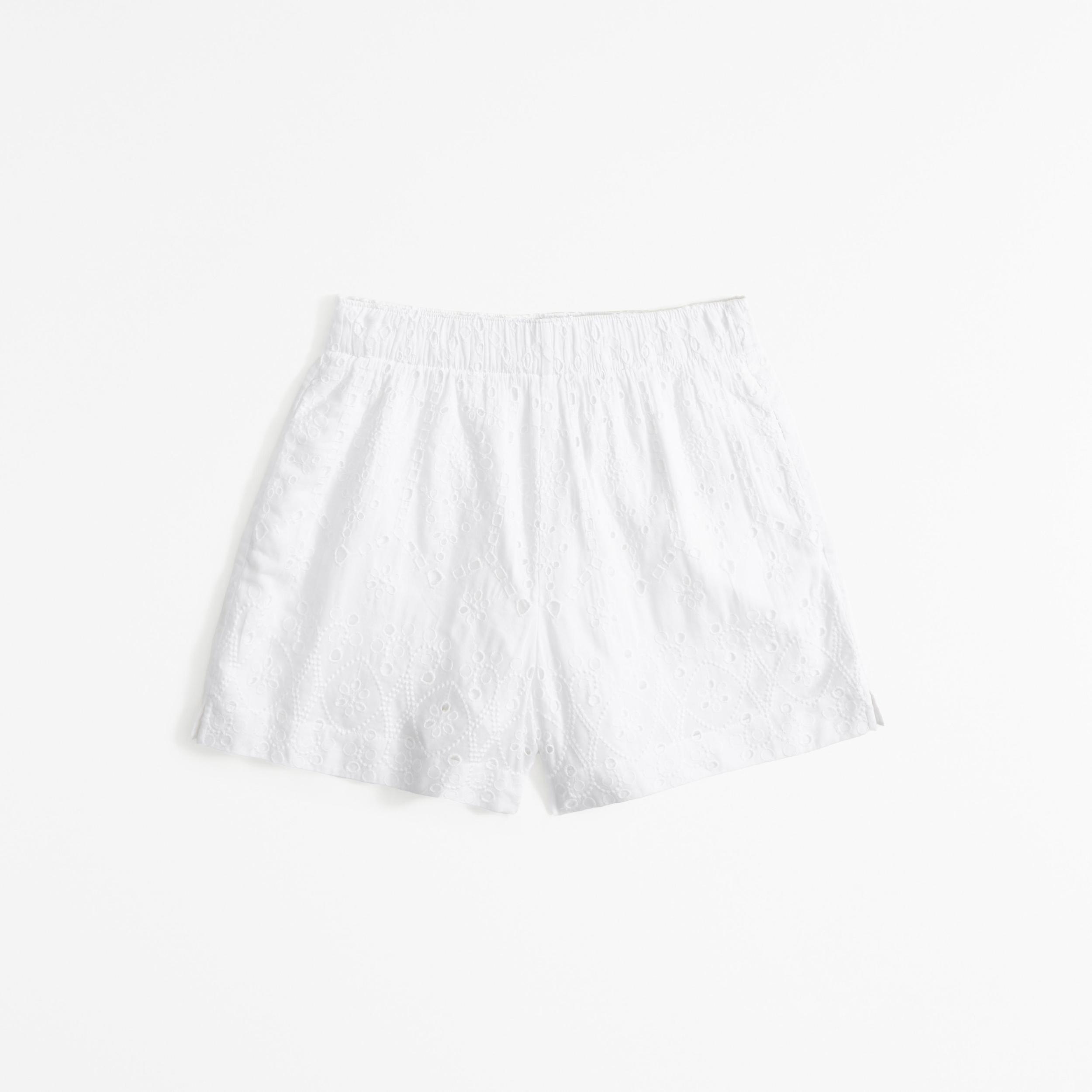 Linen-Blend Pull-On Short Product Image