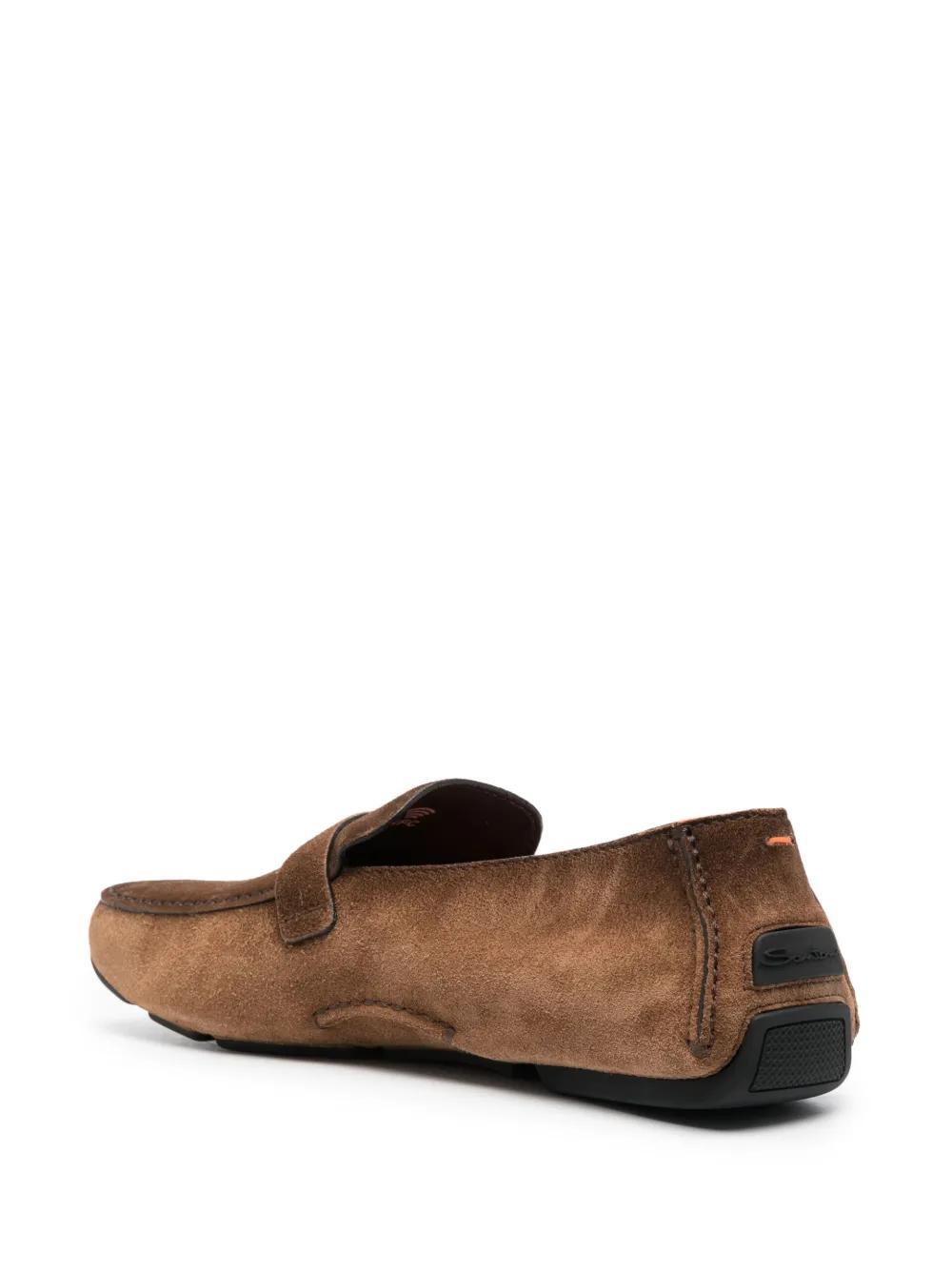 buckle-detail calf-leather loafers Product Image