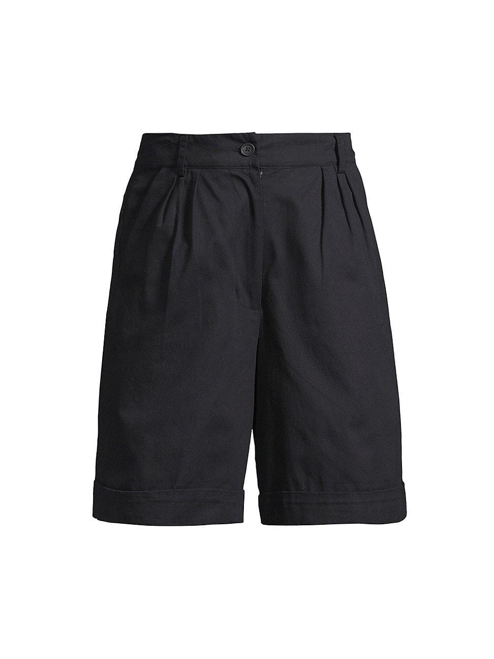 Womens Roma Campania Pleated Shorts Product Image
