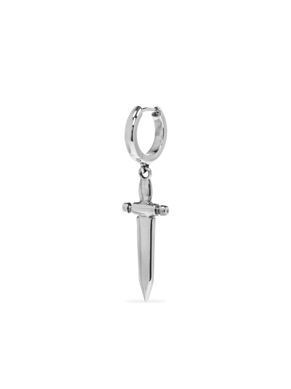 cross-charm dagger earring Product Image