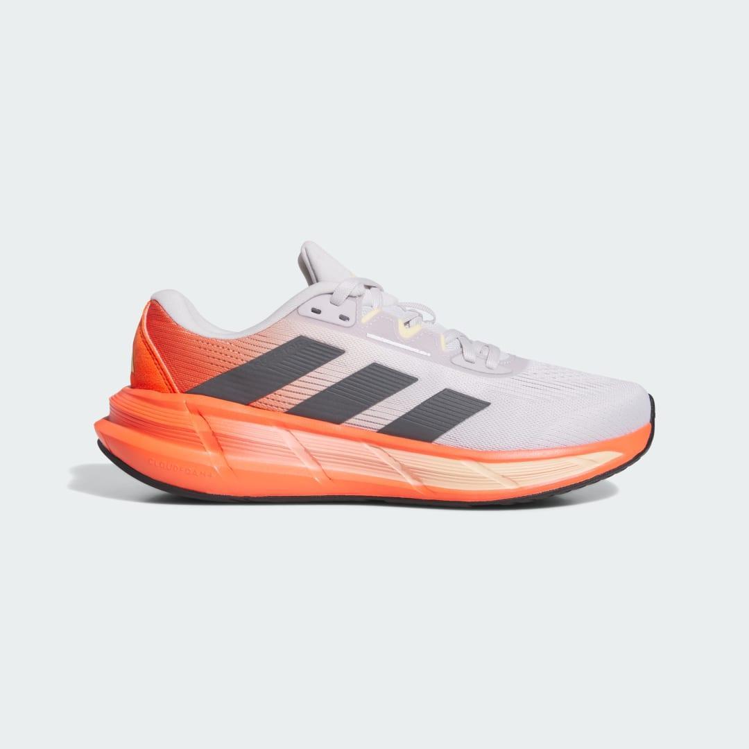 adidas Questar 3 Running Shoes Dash Grey 7.5 Mens Product Image